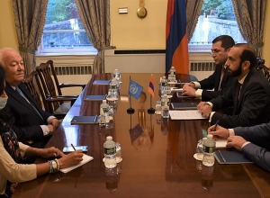Արարատ Միրզոյանը հանդիպել է ՄԱԿ-ի Քաղաքակրթությունների դաշինքի բարձր ներկայացուցչի հետ