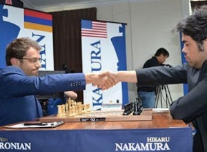 Ուղիղ. Լևոն Արոնյան – Հիկարու Նակամուրա. Champions Chess Tour Finals-ի 3-րդ տուրի խաղ