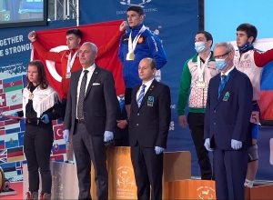 Գոռ Սահակյանը` ծանրամարտի Եվրոպայի պատանիների չեմպիոն 