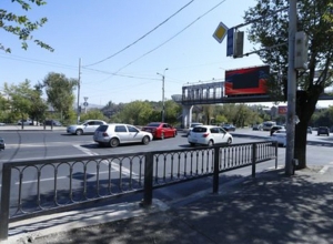 Քաղաքում այս տարի 1200 գծմ մետաղական ցանկապատ և արգելապատնեշ կտեղադրվի