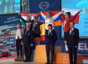 Մարգարիտա Առաքելյանը նույնպես հռչակվեց ծանրամարտի Եվրոպայի չեմպիոն