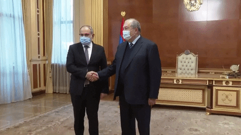 Տեղի է ունեցել նախագահ Արմեն Սարգսյանի և վարչապետ Նիկոլ Փաշինյանի հանդիպումը