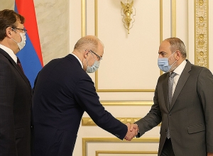 Փաշինյանը Գեոպրոմայնինգի տնօրենին շնորհակալություն է հայտնել ընկերության 25 տոկոսը ՀՀ-ին նվիրելու համար