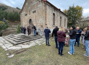 Հանքավանի Այոս Գեորգիոս հունական եկեղեցին կանգուն է, բայց  բարեկարգման ենթակա