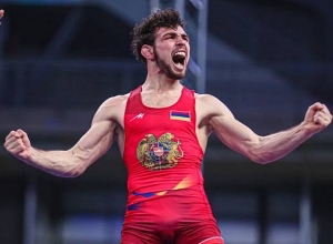 Արսեն Հարությունյանը Օսլոյում հռչակվեց ըմբշամարտի աշխարհի բրոնզե մեդալակիր