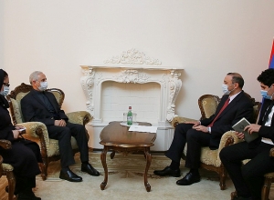 Секретарь СБ Армен Григорян принял посла Ирана Аббаса Бадахшана Зохури