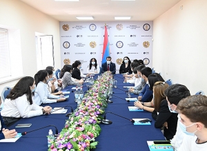 Արման Թաթոյանն օգոստոսի 4-ին ընդունել է Երևանի հ. 181 հիմնական դպրոցի աշակերտներին