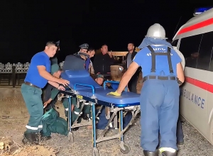 Сторож сжёг свою машину на кладбище