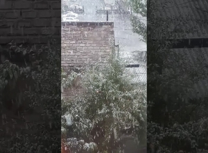 Վանաձորում առաջին ձյունն է տեղում