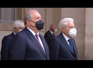 Состоялась официальная церемония встречи Президента Армении Армена Саркисяна