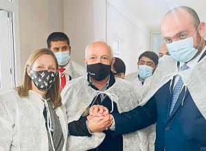 Դեսպան Թրեյսին Աշտարակի բժշկական կենտրոնում մասնակցել է ռենտգեն սարքավորման նվիրաբերության արարողությանը