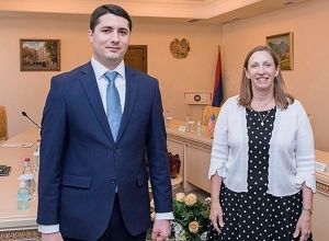 ԱՄՆ դեսպան Լին Թրեյսին շնորհավորել է ՀՀ քննչական կոմիտեի Նախագահ Արգիշտի Քյարամյանին