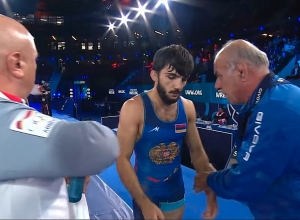 Նորայր Հախոյանը պարտվեց բրոնզե մեդալի համար մրցամարտում. ըմբշամարտի ԱԱ