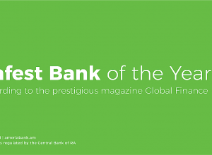 Global Finance Names Ameriabank the Safest Bank in Armenia