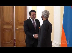 Ален Симонян принял делегацию во главе с министром иностранных дел Индии Субраманьямом Джайшанкаром