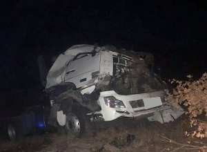 Մեղրի-Կապան ճանապարհին իրանական համարներով ավտոցիստեռնը գլորվել է ձորը