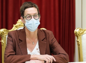 Ֆրանսիայի նորանշանակ դեսպան Անն Լյուոն Ալեն Սիմոնյանի մոտ էր