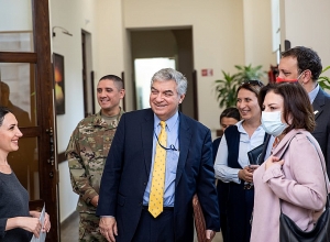 USAID պատվիրակությունն այցելել է  Զինվորի տուն
