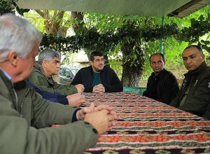 Араик Арутюнян посетил Тагавард