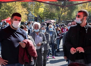 Ազատության հրապարակում 800 քաղաքացի էպատվաստվել