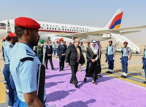 Президент Республики Армения Армен Саркисян совершил исторический визит в Саудовскую Аравию