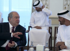 Президент Саркисян встретился с Мохаммед бин Зайед аль Нахайяном