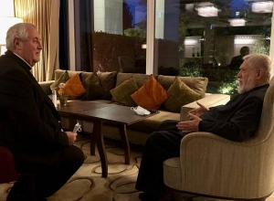 Արամ Ա կաթողիկոսը ընդունել է Եկեղեցիների համաշխարհային խորհրդի ընդհանուր քարտուղարին