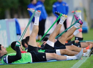 Հայաստանի ֆուտբոլի հավաքականն անցկացրեց առաջին մարզումը