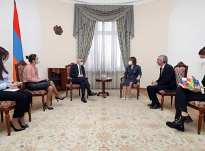 Мгер Григорян принял постоянного представителя Программы развития ООН в Армении