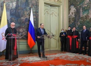 Лавров обсудил с секретарём Святого Престола ситуацию в НК