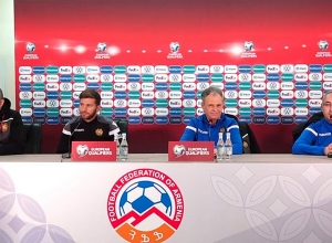 Խոակին Կապառոսի մամուլի ասուլիսը Հայաստան – Հս. Մակեդոնիայի խաղից առաջ