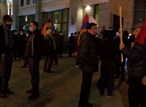 Բևեռի շտապ հավաքը՝ ՀՀ ԱԳՆ-ի դիմաց. Ուղիղ