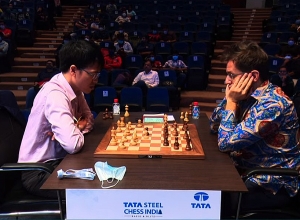 Լևոն Արոնյանը առաջին պարտությունը կրեց և զիջեց 1-ին տեղը. Tata Steel Chess India 2021