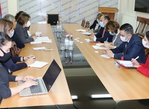 Նախարարն ընդունել է Հայաստանում ՄԱԶԾ մշտական ներկայացուցիչ Նաթիա Նացվլիշվիլիին