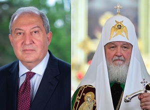 Արմեն Սարգսյանը շնորհավորական ուղերձ է հղել  Համայն Ռուսիո պատրիարք  Կիրիլին