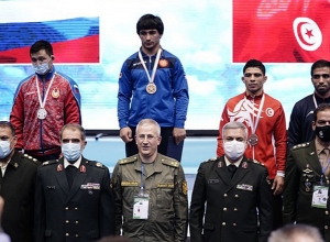 Արման Անդրեասյանը՝ բանակայինների ըմբշամարտի աշխարհի չեմպիոն