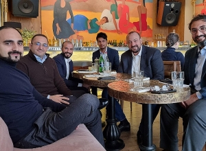 ԱՆԻՖ-ի խորհրդի նախագահ Ավինյանն աշխատանքային ճաշ է ունեցել Մասդար ընկերության պատվիրակության հետ