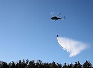 Հրդեհ Իջևանի գինու գործարանի մոտ. հրդեհաշիջմանը միացել է ՊՆ 1 ուղղաթիռ