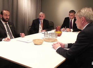 Встреча Министра иностранных дел РА Арарата Мирзояна с главой МИД Финляндии Пика Хаависто Олави