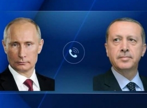 Էրդողանի խնդրանքով Պուտինը տեղեկացրել է Սոչիում կայացած եռակողմ հանդիպման արդյունքների մասին