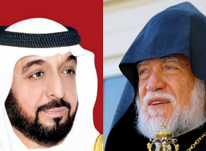 Արամ Ա. կաթողիկոսը շնորհավորել է Արաբական Միացյալ Էմիրութեան նախագահին՝ ազգային տոնի առթիվ