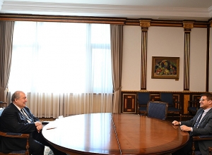Президент Армен Саркисян принял Армана Бабаджаняна