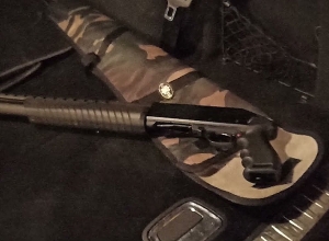 В автомобиле мужчины, доставленного в отделение полиции Нор-Норка, нашли ружьё