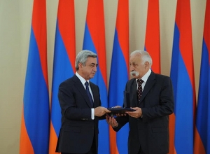 Սերժ Սարգսյանը շնորհավորել է պրոֆեսոր Գուրգեն Մելիքյանին՝ հոբելյանի առթիվ