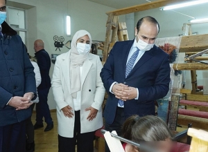 Նախարարն ու ԱՄԷ դեսպանն այցելել են Գավառի մանկատուն