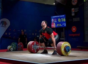 Самвел Гаспарян завоевал малую бронзовую медаль на чемпионате мира по тяжёлой атлетике