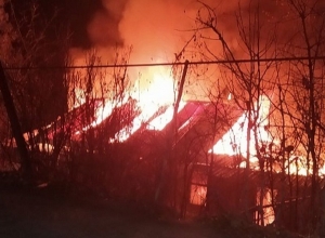 Հրդեհ Թումանյան քաղաքում