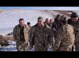 Сасун Микаелян посетил границу