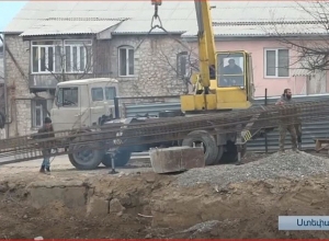 Հերթական բազմաբնակարան շենքն է կառուցվում Ստեփանակերտում