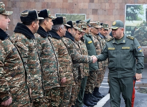 ՀՀ ԶՈՒ ԳՇ պետն այցելել է կենտրոնական հավաքակայան